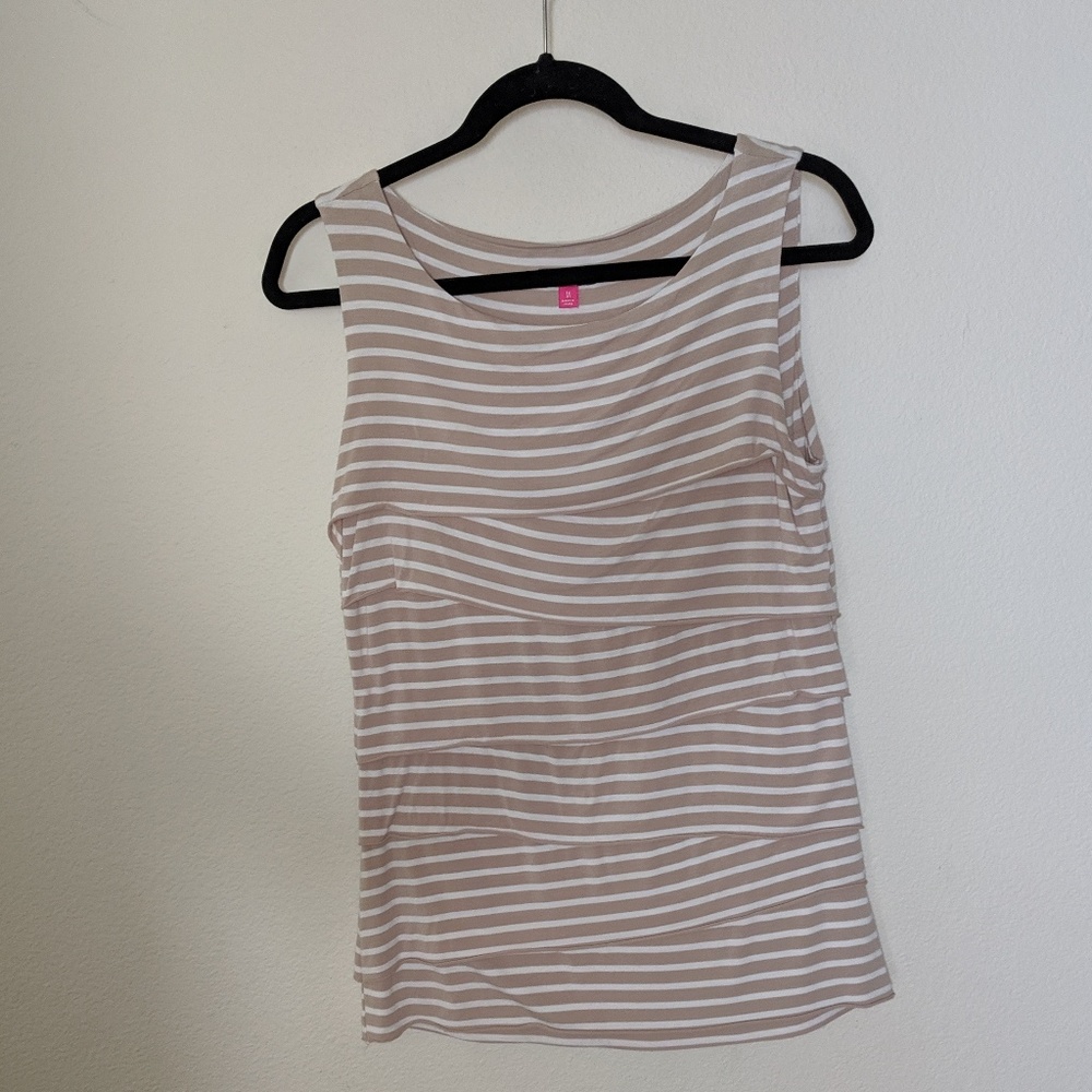 Vince Camuto Striped Tank